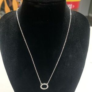 Elegant Silver Pendant Necklace